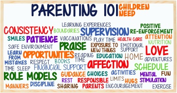 Parenting 101 sign